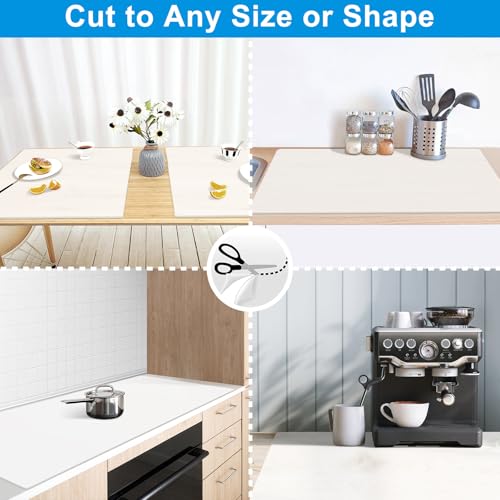 Extra Large Silicone Mat 78.74”x19.69”x0.08” (Translucent / 78.7"L x 19.7"W)