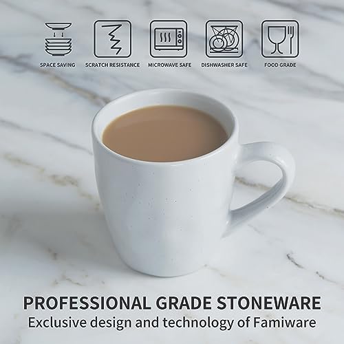 Mars Coffee Mug Set of 4 (4pcs / Mars-Light Gray)