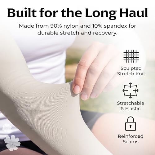 Women’s Cooling Arm Sleeves (1 Pair: Gray / One Size)