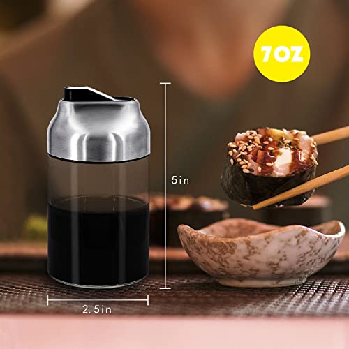 Soy Sauce Dispenser (Silver / 7OZ Set of 1)