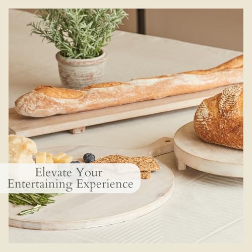 Mango Wood Cheese Board (12"L x 12"W)