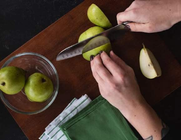 7 Inch Santoku Knife (Creme / 7")