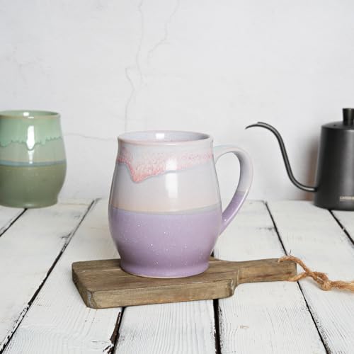 Extra Large Ceramic Coffee Mug (Purple)