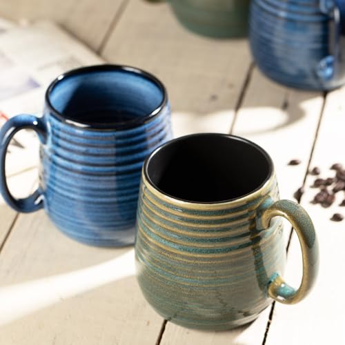 20 oz Large Coffee Mug for Women and Men (Blue / 20 Ounces)