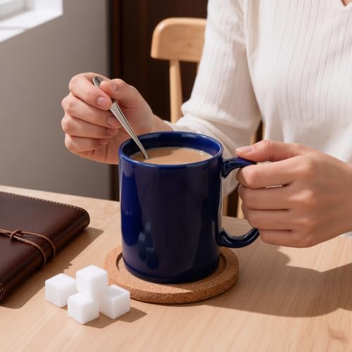 22 oz Large Coffee Mugs (Blue)