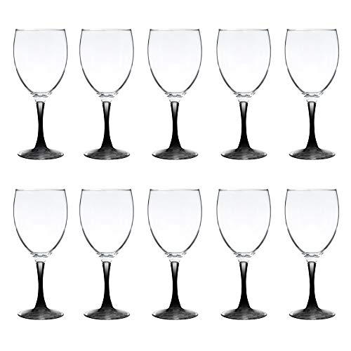 Nuance Wine Glasses by ARC 10.5 oz. Set of 10 (10 Count)