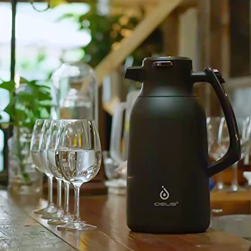 Thermal Coffee Carafe 68oz (Metallic / 68 Ounces)