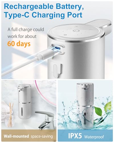 Automatic Foaming Soap Dispenser (Silvery / Foam)