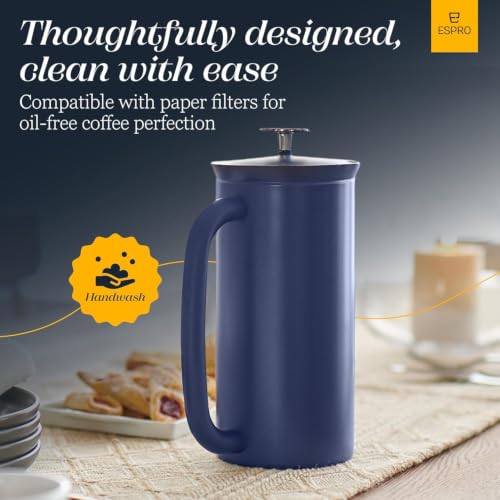 P7 French Press (18 oz / Aegean Blue)