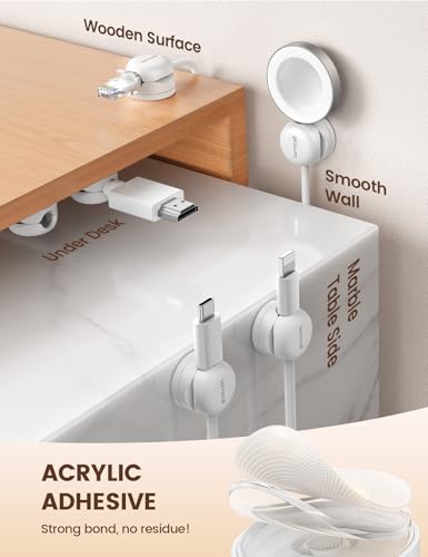 12Pack Rotating Cord Organizer (12 Count)