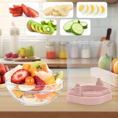 Fruit Slicer Cup (Pink)