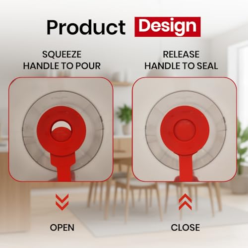 Pancake dispenser (Red / 5 Cup Capacity)