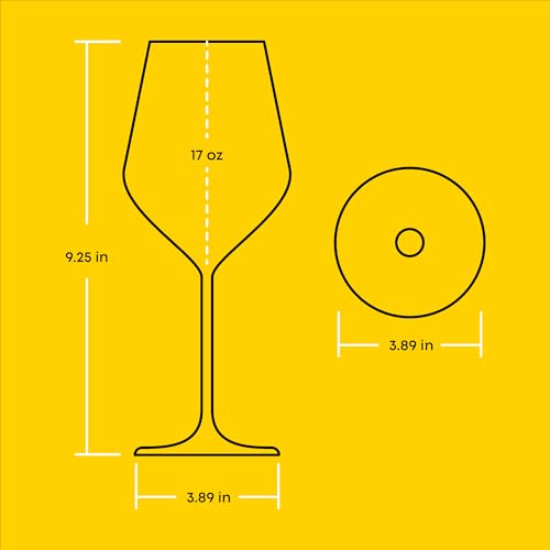 Layla Italian Red Wine Glasses (4 Count)