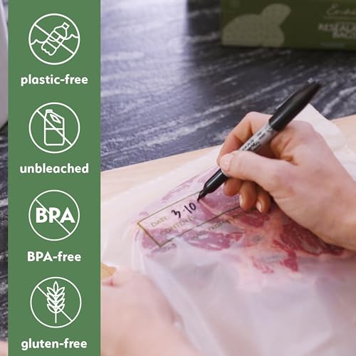 100% Compostable Food Storage Bags (50 Count)