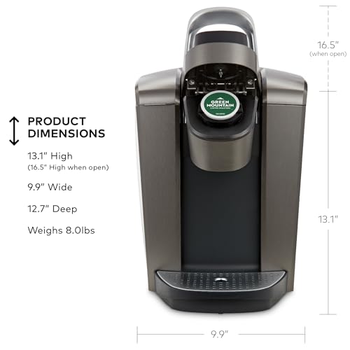 K Elite Single Serve K (Brushed Slate)