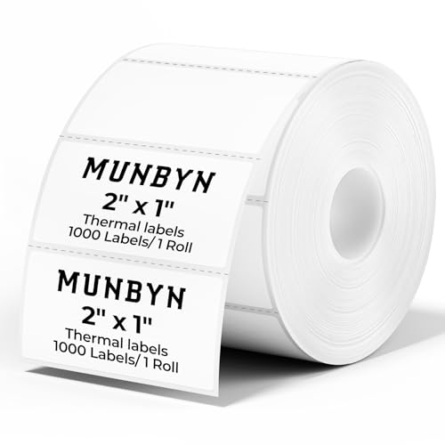 2x1 Thermal Labels (1000 Count)