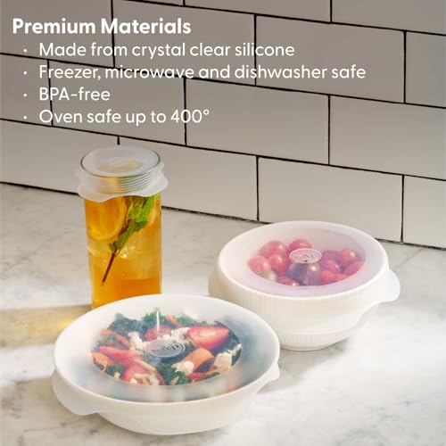 Reusable Silicone Stretch Lid (Set of 6)