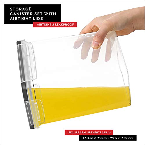 EXTRA LARGE Cereal Containers Storage (Family Size 2 Pack)