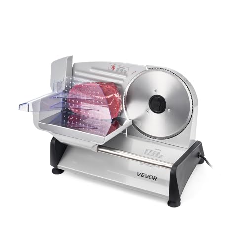 Meat Slicer 7.5 inch 200W Electric Deli Slicer Machine with SUS420 Blade (7.5 inch)