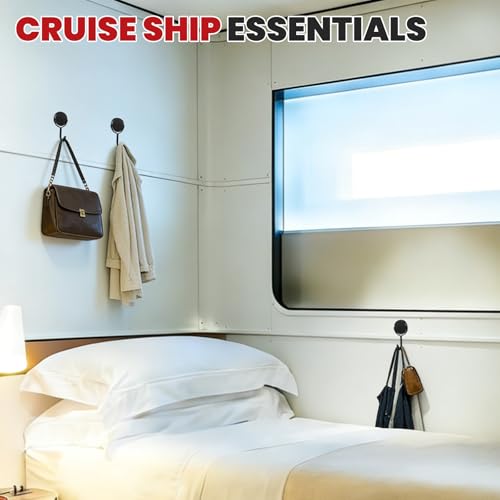 Magnetic Hooks for Cruise Cabins 50Lbs+ Heavy Duty Magnet Hook