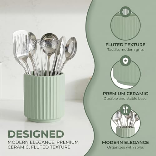 Small Utensil Holder for Kitchen Counter
