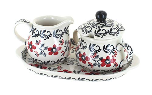 Blue Rose Polish Pottery