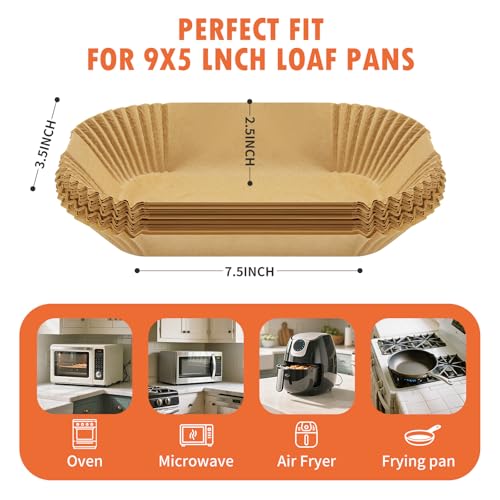 Loaf Pan Liners (9x5 inch)
