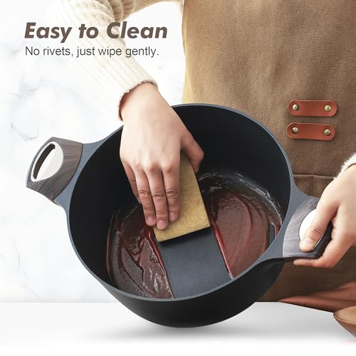 Pots and Pans Set Non stick (Classic Black)