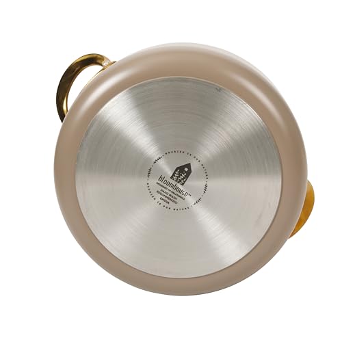 Two Time Oprah's Favorite Things Winner (Cappuccino Cream w/ Gold Handle / Dutch Oven w/ Lid (6-Quart))