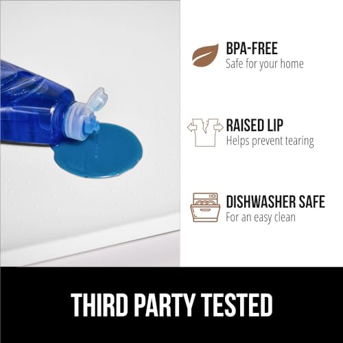 Waterproof Silicone Under Sink Mat (White / 15"w X 22"l)
