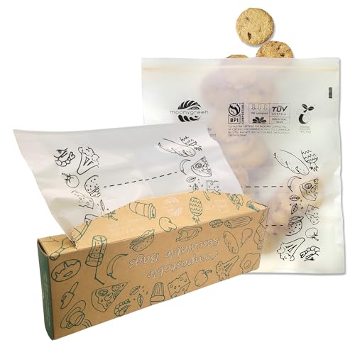 Compostable Food Storage Bags (30 bags)