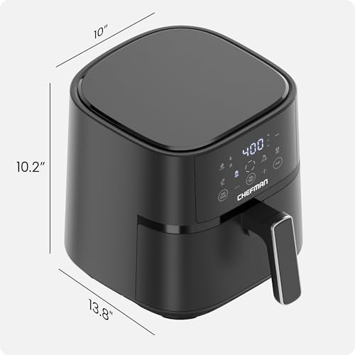 Air Fryer 4 QT Compact Airfryer for Quick & Easy Meals in Minutes (4 quart - No Window)