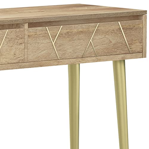 Kitchener 47" Wide Solid Wood 2