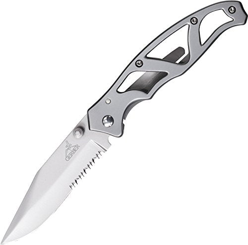 Gear Paraframe II EDC Folding Pocket Knife (0.5" / Paraframe II (Serrated Edge))