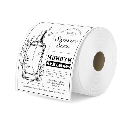 4x5 Thermal Labels (White / 4x5")