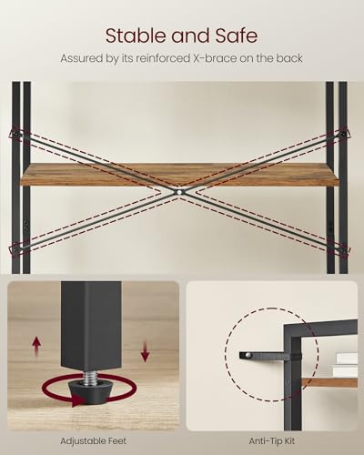 4 Tier Bookshelf