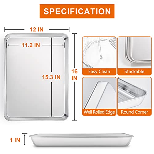 Baking Cookie Sheet Set of 2 (2 Count)