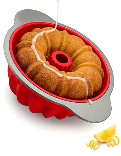 Premium Non Stick Silicone Pound Cake Pan