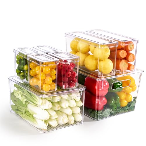 8 Pack Fridge Organizers (8 Count)