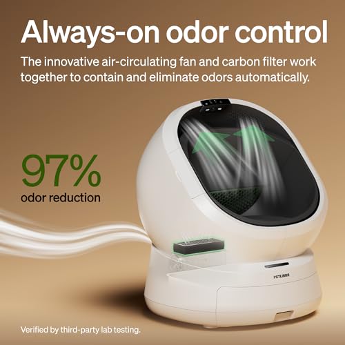 Automatic Litter Box with AI (White / Luma Cat Litter Box)
