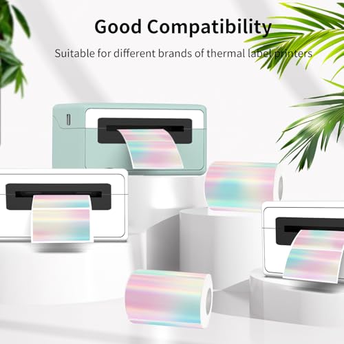 3x2 Inch Thermal Labels (Holographic- Gradient / 2*3 inch)
