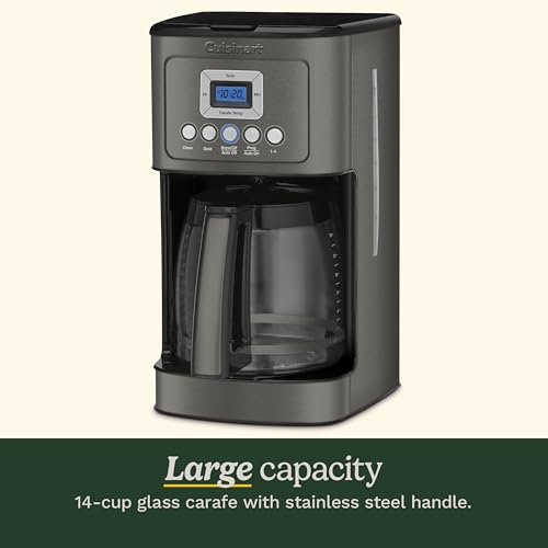 14 Cup Coffee Maker (14-Cup Glass / Black/Stainless)