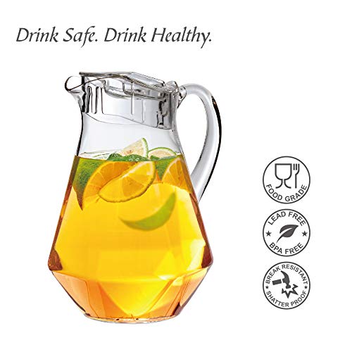 Sparkly Plastic Pitcher (Sparkly (64 oz))