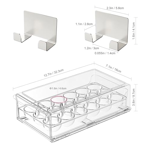 BPA Free Stackable Egg Container (18 Count)