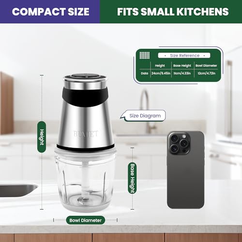 500W Mini Chopper 2.5 (1x2.5cup)