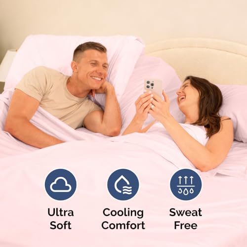 Flex Top Split Head King 4 Piece Sheet Set (30 - Lavender Pink / Split Head/Flex Top)