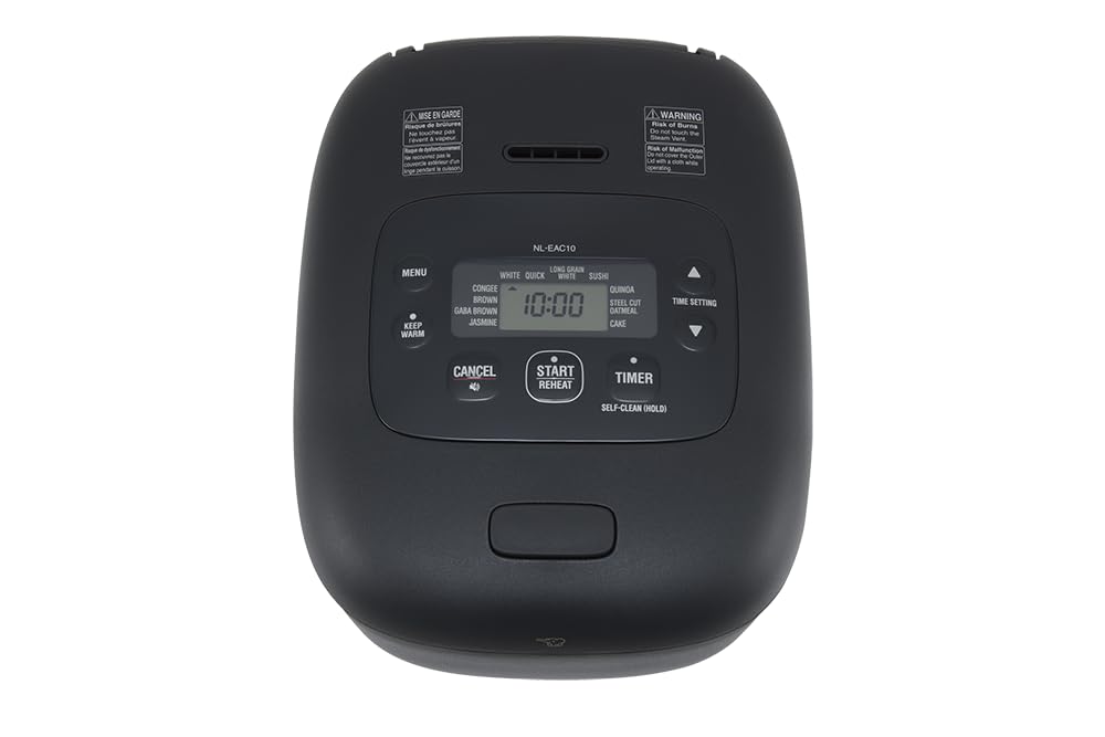 NL EAC10BA Micom Rice Cooker & Warmer 5.5 Cups (Black / 5.5 cups)