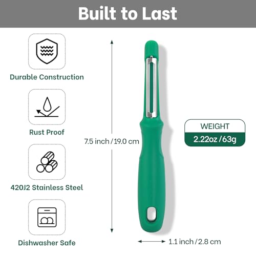 Swivel Vegetable Peeler (Green)