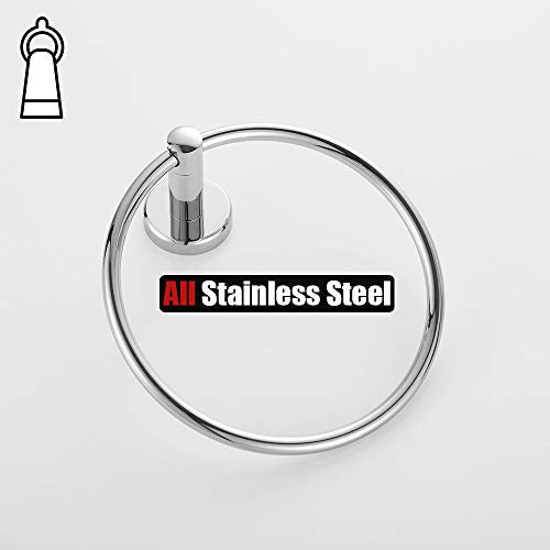 Chrome Towel Ring (Chrome)