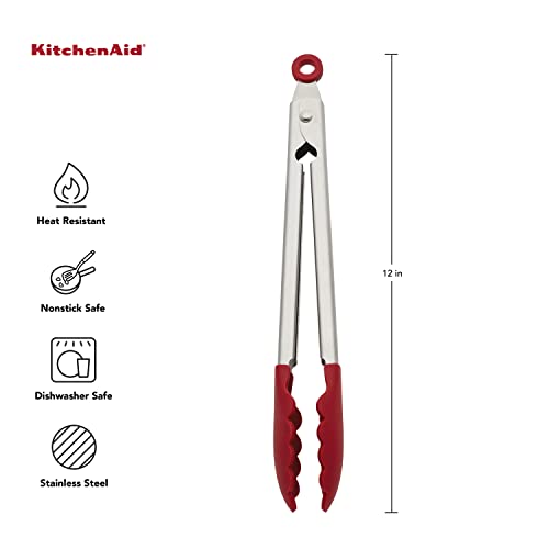 Silicone Stainless Steel Tongs